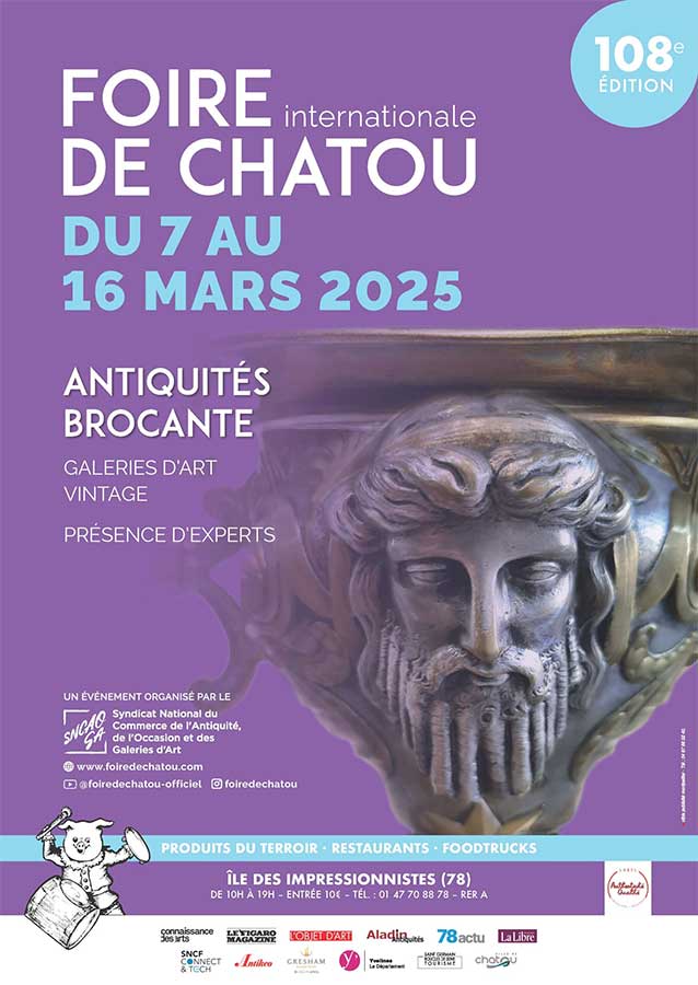 Foire de Chatou - Antiquités, brocante, galeries d'art, produits du terroir